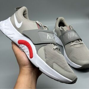 Nike Renew Retaliation 4 Men's Shoes Size 12 Cobblestone /White-Flat New NO BOX